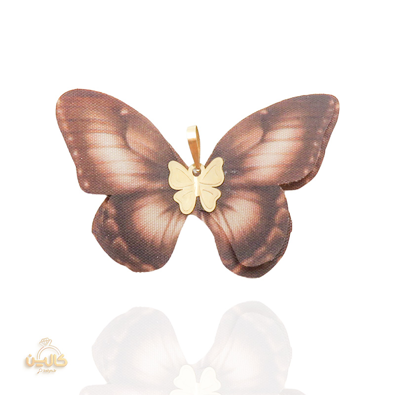 آویز پروانه پارچه ای